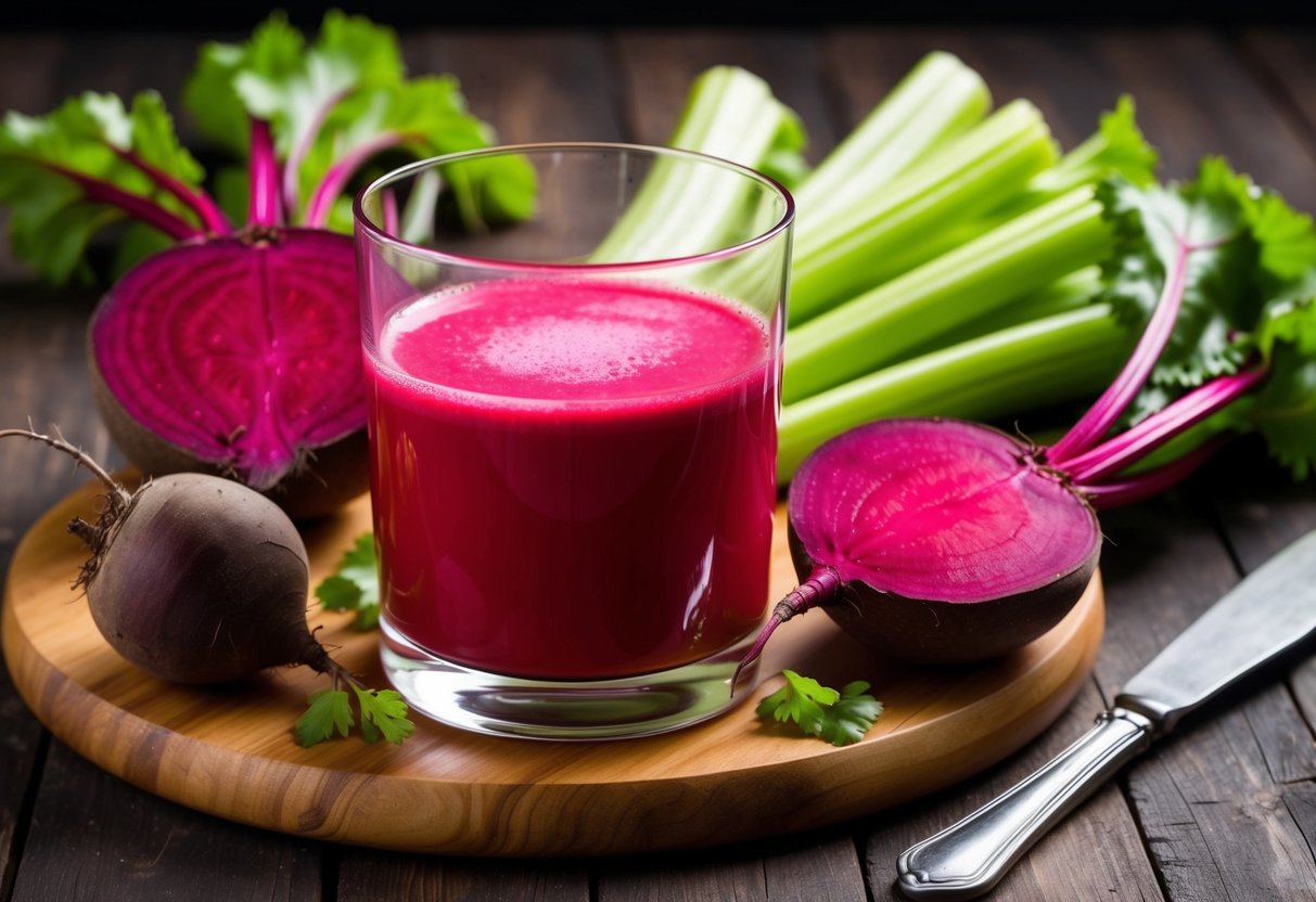 Spicy Celery Beet Juice: A Flavorful Boost for Your Health